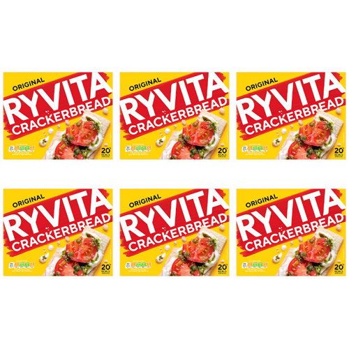 Ryvita Crackerbread (Bulk Buy Pack Of 6)