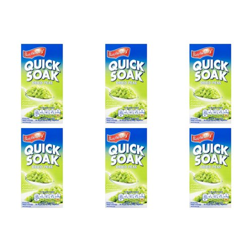 Batchelors Quick Soak Dried Peas (Bulk Buy Pack Of 6)