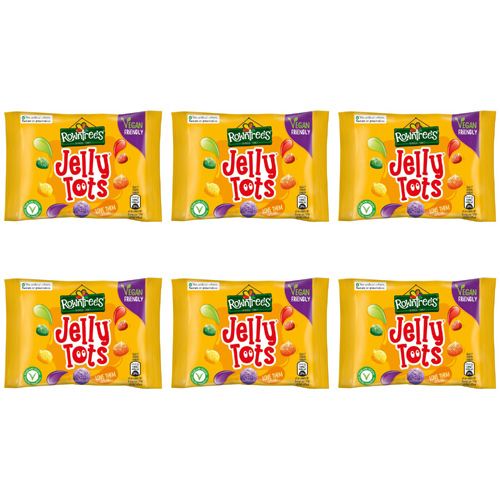 Rowntrees Jelly Tots (Bulk Buy Pack Of 6)