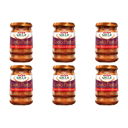 Sacla Sundried Tomato Paste (Bulk Buy Pack Of 6)