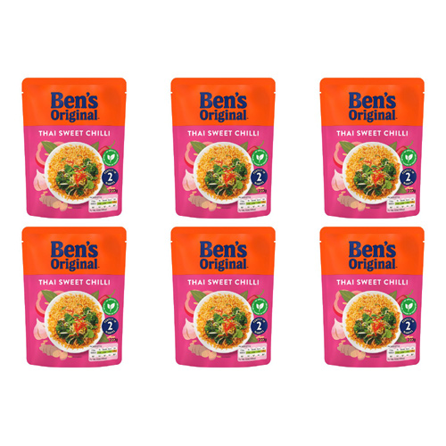 Uncle Bens Express Thai Sweet Chilli (Bulk Buy Pack Of 6)