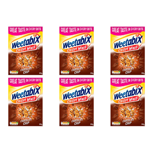 Weetabix Minis Chocolate Crisp (Bulk Buy Pack Of 6)