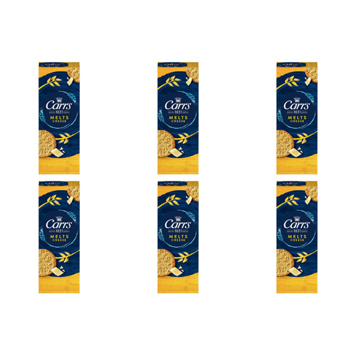 Carrs Cheese Melts (Bulk Buy Pack Of 6)