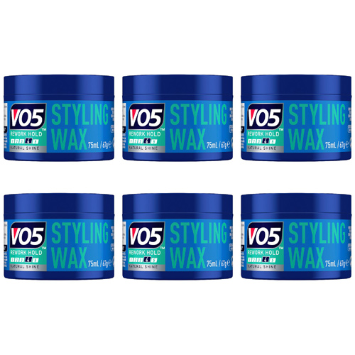 Advanced Vo5 Styling Wax (Bulk Buy Pack Of 6)