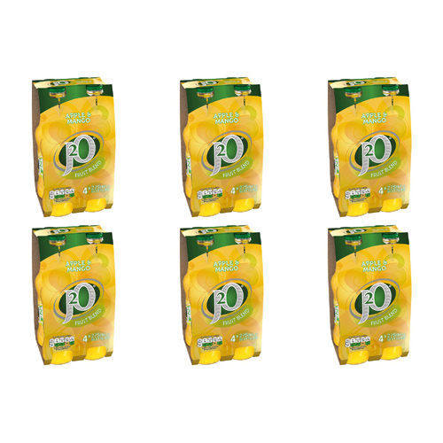 Britvic J2O Apple & Mango Fruit 4 x 275ml (Bulk Buy Pack Of 6)