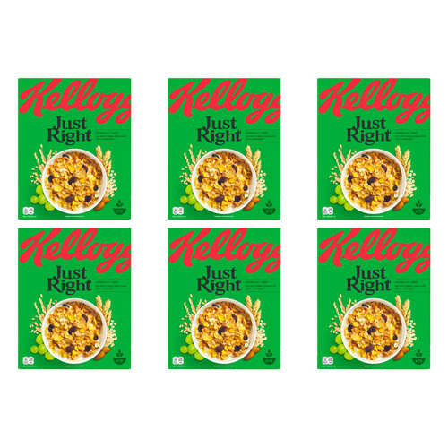 Kelloggs Just Right (Bulk Buy Pack Of 6)