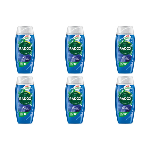 Radox Shower Gel & Shampoo For Men (Bulk Buy Pack Of 6)