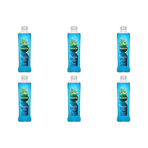 Radox Herbal Bath Muscle Soak (Bulk Buy Pack Of 6)