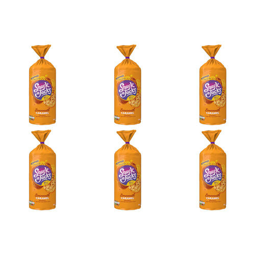 Quaker Jumbo Snacks A Jacks Caramel (Bulk Buy Pack Of 6)