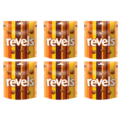 Revels Large Bag (Bulk Buy Pack Of 6)