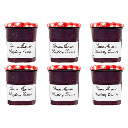 Bonne Maman Raspberry Conserve (Bulk Buy Pack Of 6)