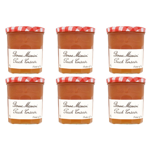 Bonne Maman Peach Conserve (Bulk Buy Pack Of 6)