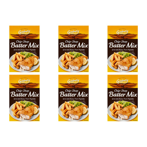 Goldenfry Chip Shop Batter Mix (Bulk Buy Pack Of 6)