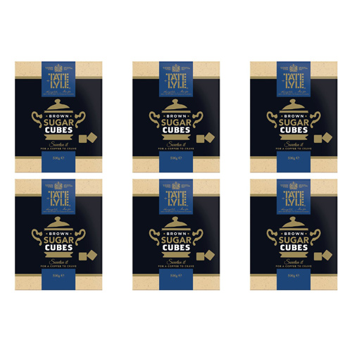 Silver Spoon / Tate & Lyle Demerara Sugar Cubes (Bulk Buy Pack Of 6)