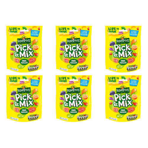 Rowntrees Pick and Mix (Bulk Buy Pack Of 6)