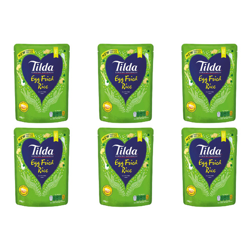 Tilda Steamed Egg Fried Rice (Bulk Buy Pack Of 6)