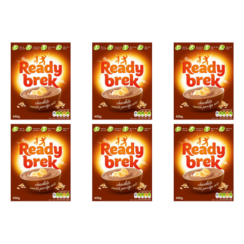 Ready Brek Chocolate (Bulk Buy Pack Of 6)