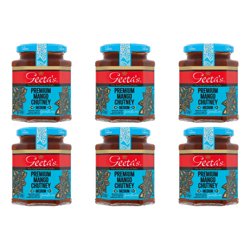 Geetas Mango Chutney (Bulk Buy Pack Of 6)