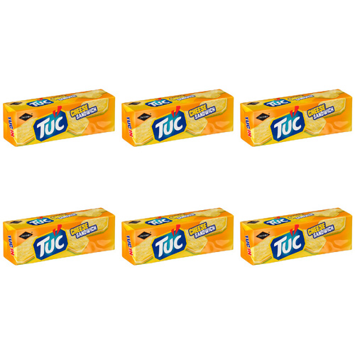 Jacobs TUC Cheese Sandwich (Bulk Buy Pack Of 6)