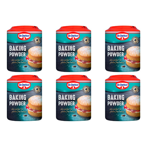 Dr. Oetker Baking Powder Gluten Free (Bulk Buy Pack Of 6)