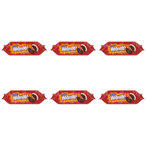 McVities Dark Chocolate Hobnobs (Bulk Buy Pack Of 6)