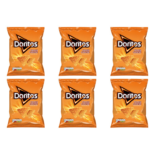 Doritos Tangy Cheese - 32 x 40g (Bulk Buy Pack Of 6)