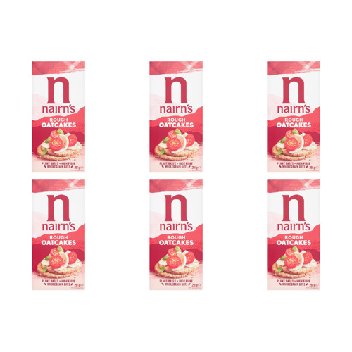 Nairns Rough Oatcakes (Bulk Buy Pack Of 6)