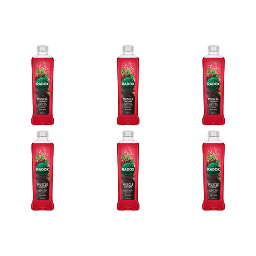 Radox Men Muscle Therapy Bath Soak (Bulk Buy Pack Of 6)