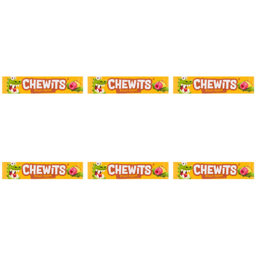 Chewits Fruit Salad (Bulk Buy Pack Of 6)