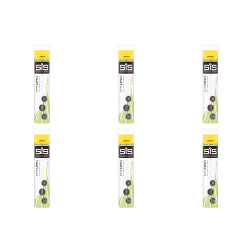 SiS GO Hydro Hydration Tablets Lemon (Bulk Buy Pack Of 6)