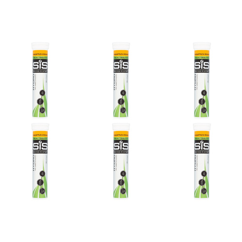SiS GO Hydro Hydration Tablets Pineapple and Mango (Bulk Buy Pack Of 6)