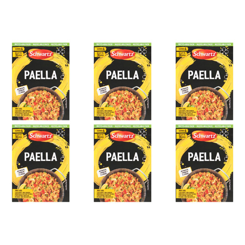 Schwartz Paella Sachet (Bulk Buy Pack Of 6)