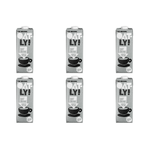 Oatly Foamable Barista (Bulk Buy Pack Of 6)