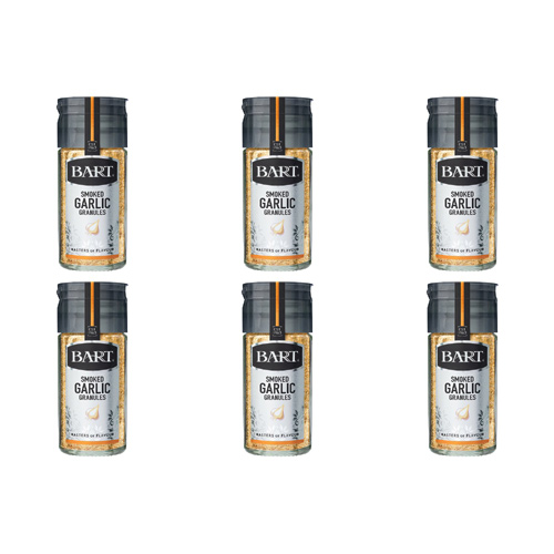 Bart Smoked Garlic Granules Jar (Bulk Buy Pack Of 6)