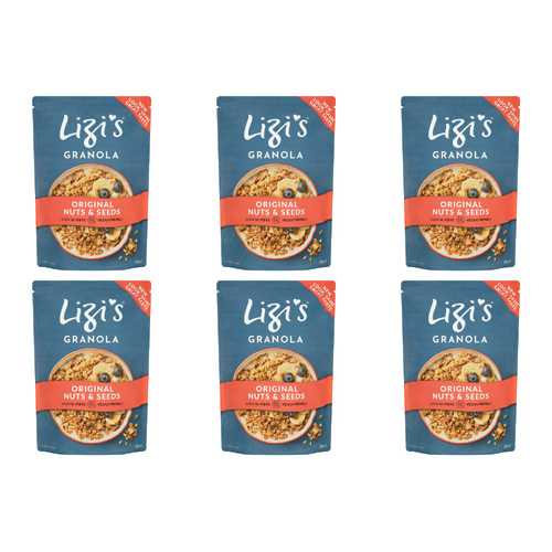 Lizi's Original Granola (Bulk Buy Pack Of 6)