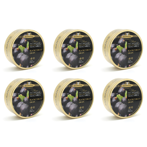 Simpkins Blackcurrant Drops (Bulk Buy Pack Of 6)