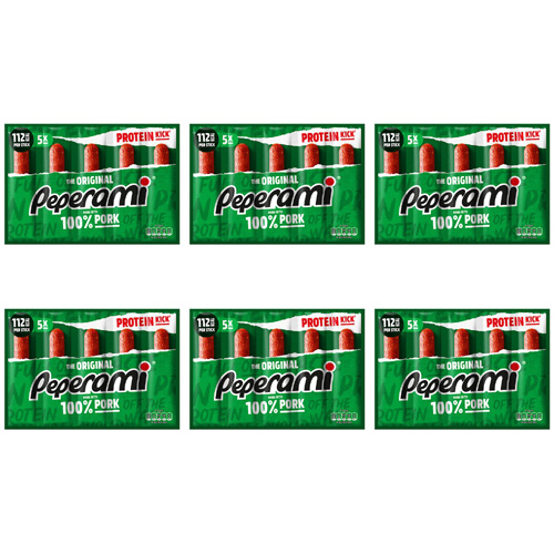 Peperami 5 Pack (Bulk Buy Pack Of 6)