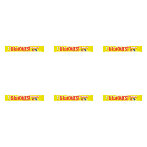 Starburst Original Stick (Bulk Buy Pack Of 6)
