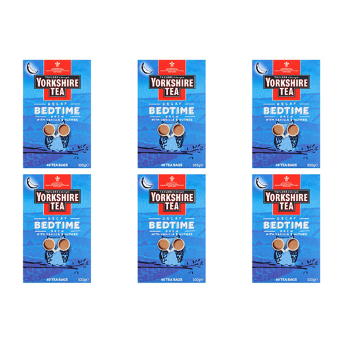 Yorkshire Tea Bedtime Brew 40 Pack (Bulk Buy Pack Of 6)