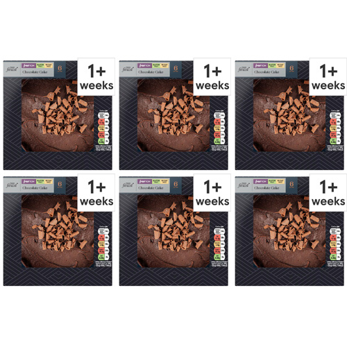Tesco Finest Free From Chocolate Sponge Cake (Bulk Buy Pack Of 6)