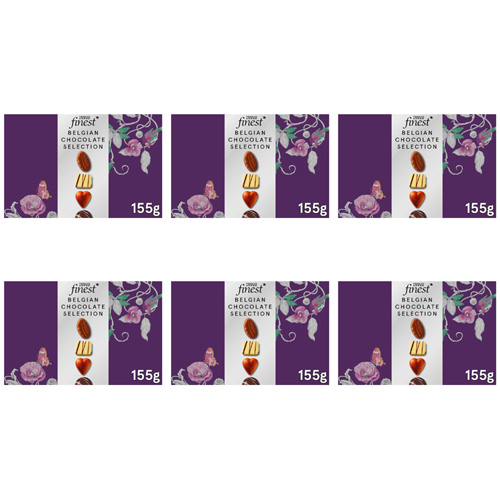 Tesco Finest Belgian Chocolate Selection (Bulk Buy Pack Of 6)
