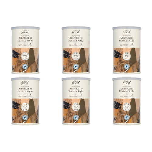 Tesco Finest Americano Barista Style Instant Coffee (Bulk Buy Pack Of 6)