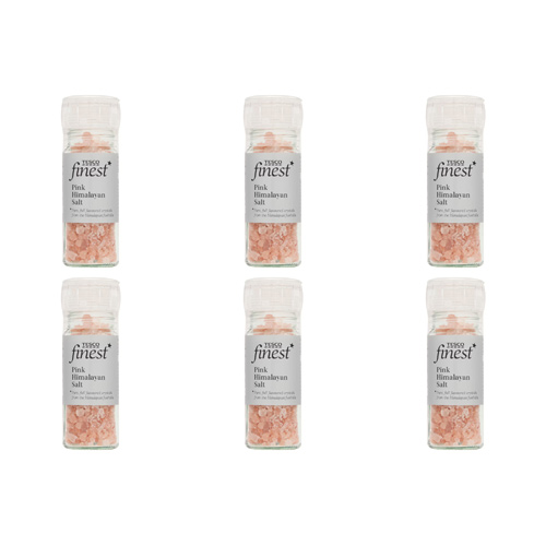 Tesco Finest Pink Himalayan Salt Mill (Bulk Buy Pack Of 6)