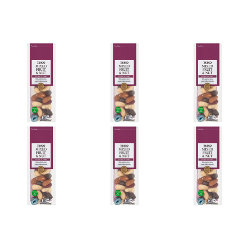 Tesco Mixed Fruit & Nut (Bulk Buy Pack Of 6)