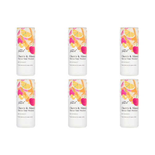 Tesco Finest Alcohol Free Amaretto Sour Mocktail (Bulk Buy Pack Of 6)