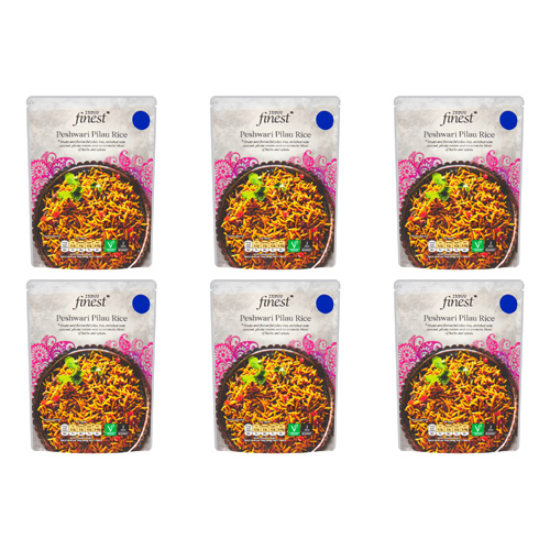 Tesco Finest Peshwari Pilau Rice (Bulk Buy Pack Of 6)