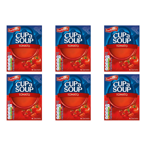 Batchelors Cup a Soup Tomato (Bulk Buy Pack Of 6)