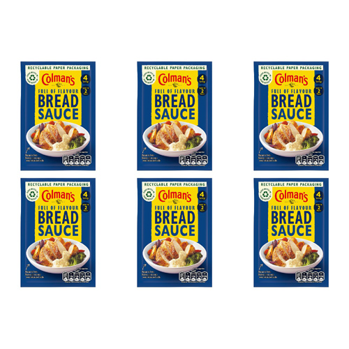 Colmans Bread Sauce Sachet (Bulk Buy Pack Of 6)