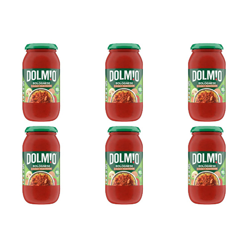 Dolmio Bolognese Chunky Mushroom (Bulk Buy Pack Of 6)