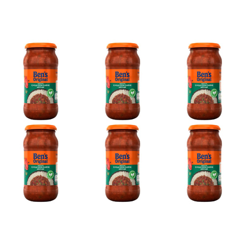 Ben's Original Chilli Medium (Bulk Buy Pack Of 6)
